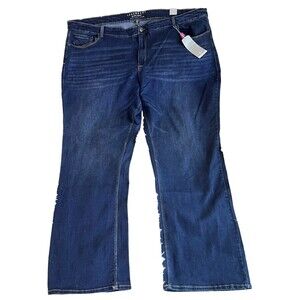 Legendary by Ashley Stewart Medium Blue Legendary Bootcut Jean Size 28 Tall